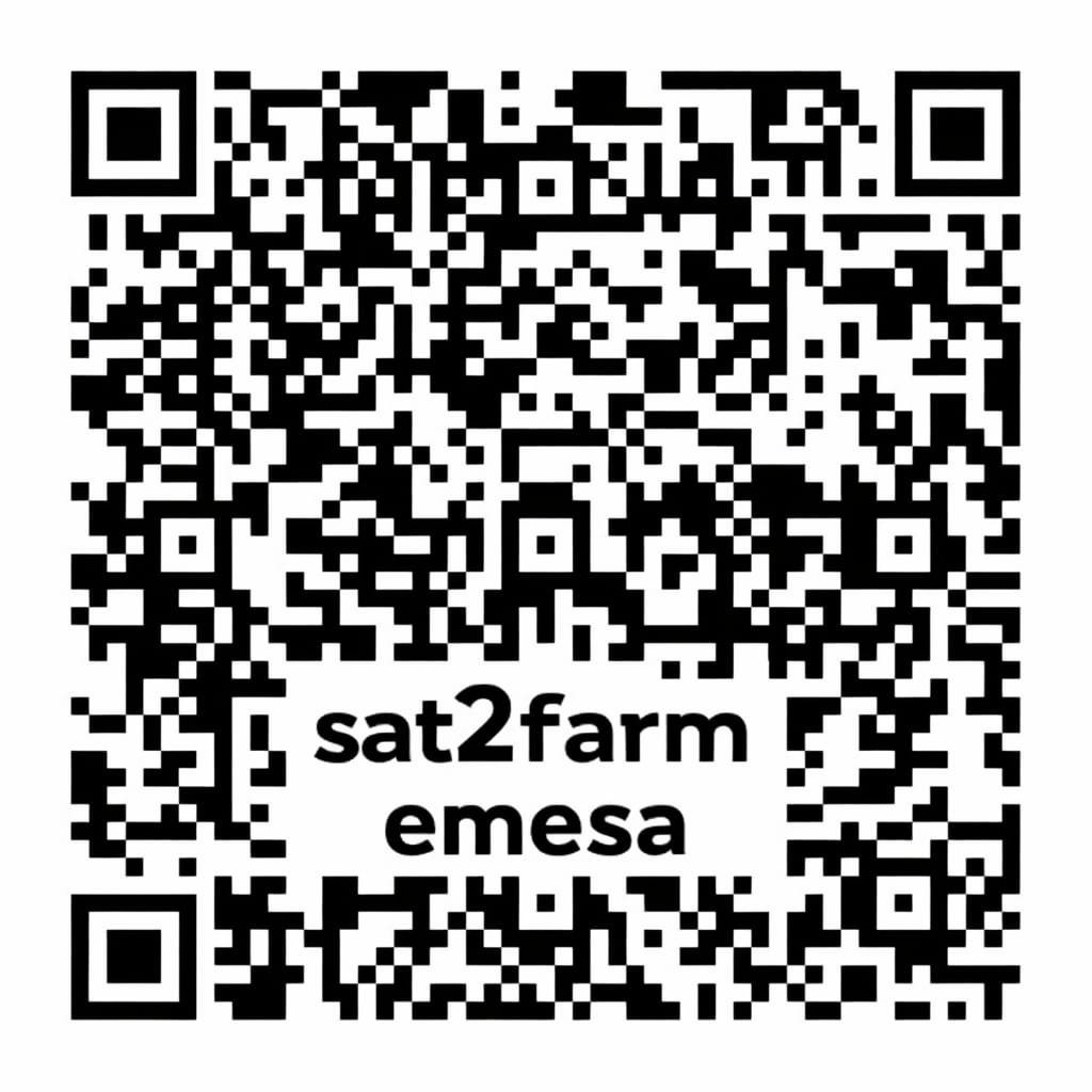 Official Sat2Farm registration QR code